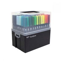 Tombow Dual Brush Pen Set, 108 Colors