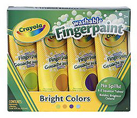 Crayola Fingerpaint Set Bright Colors