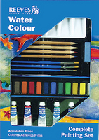 Watercolor Colour REEVES Complete Painting Set 