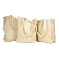 Heritage Natural Canvas Tote Bags