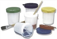 Neatness Paint Jars & Brushes