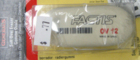 Factis Oval White Eraser