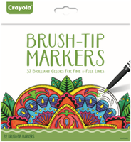 Fine Brush Tip Marker Set