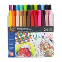 Koi Coloring Brush Markers