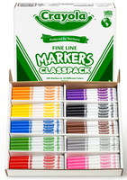 200ct Crayola  Classpacks-Thin Line