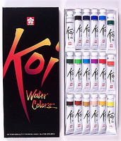 Koi Watercolor Tube Sets