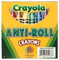 Crayola Anti-Roll Crayons