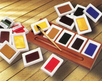 W & N WC Wooden Pallette for Large Pans