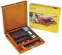 Derwent Pastel Collection Wood Box