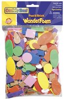 Wonderfoam Peel & Stick Asst. Shapes 720ct