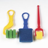 Foam Roller Brush 3pk
