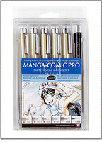 Pigma Manga-Comic Pro Set