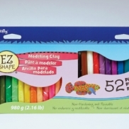 EZ Shape Modeling Clay, 52 color sampler