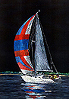 Creating with Claybord - Sailboat