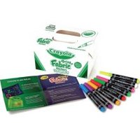 Crayola Bright Fabric Marker 80pc Classpack