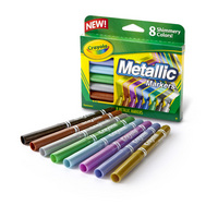 Crayola Metallic Marker 8 Pack