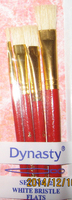 Set 2 Bristle Flat Brush Set