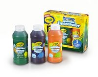 NEW Crayola Fingerpaint Set SECONDARY COLORS