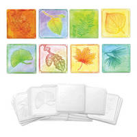 Embossed Paper Leaf Set