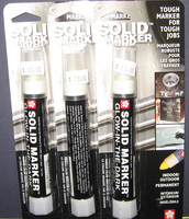 Solid Marker, Solidified Luminescent Paint Stick - Glow-in-the-Dark