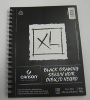 Canson XL Black Drawing Pads