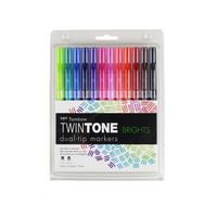 Tombow TwinTone Bright 12 Set 