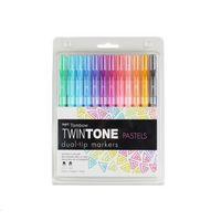 Tombow TwinTone Pastel 12 Set