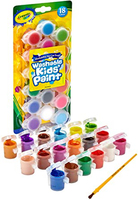 Crayola 18-Color Washable Paint Set