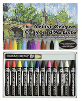 Niji Artist Crayons 12 Pack
