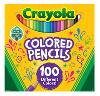 Crayola 100 CT Colored Pencils