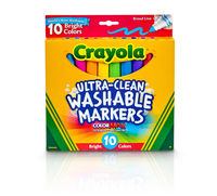 Crayola Washable Bright Colors 10 Pack