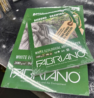 Fabriano Ecowhite Drawing Pads