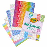 Crayola Bright Pop - Pastel Card Stock 25ct