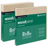 Ampersand Birch Wood Studio Panels 7/8" Cradle