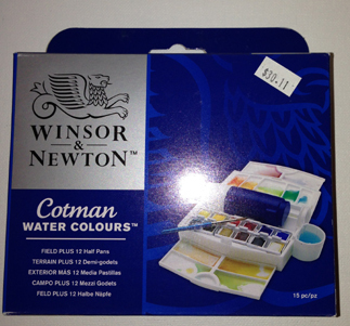 Winsor & Newton - Cotman Watercolor Field Plus Set