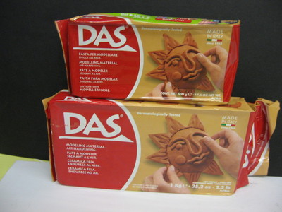 Das Air Hardening Clay 1.1 lb. Terra Cotta