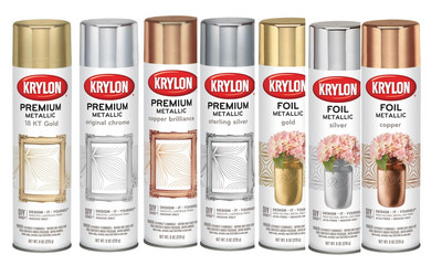 Krylon Silver Brilliant Metallic Quart - The Art Store/Commercial Art Supply